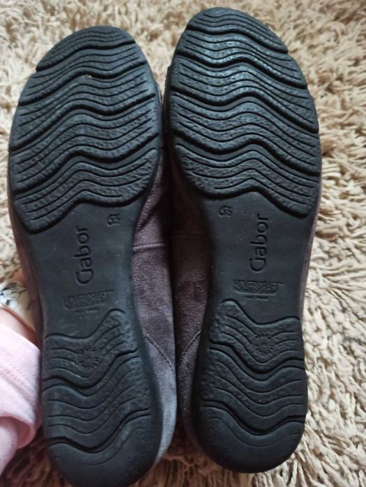 Балетки замшевые Gabor, стопа 26см.