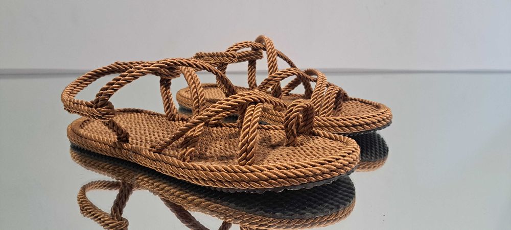 Sandały sznurkowe  r. 43/44   28 cm