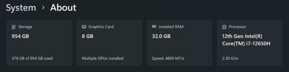 Laptop MSI Crosshair 17 C12V i7-12650H/32GB/1TB RTX 4070 - Windows 11