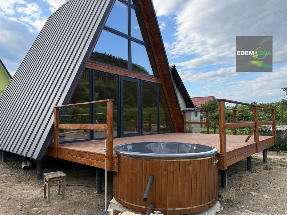 Чан на дровах! Спа купель! Чан з джакузі! Виробник!