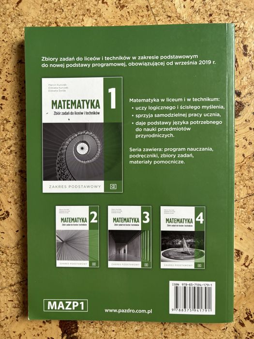 matematyka zbior zadan kl1