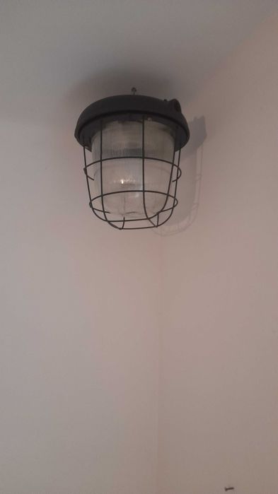 Lampa LOFT czarny mat