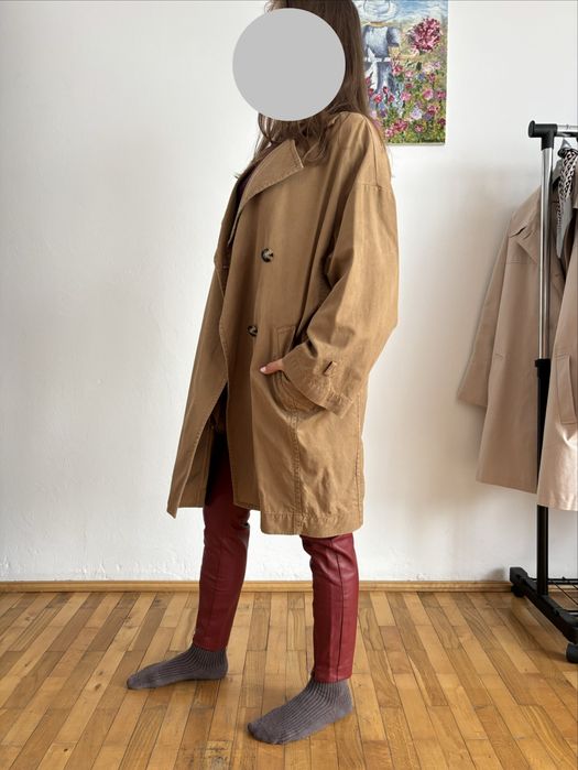 Prochowiec płaszcz h&m oversize