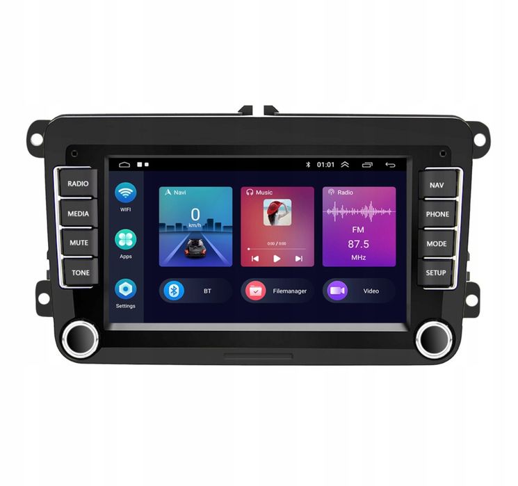 Radio Nawigacja Android 13 Vw,Golf,Seat,Polo,Passat,Tuareg
