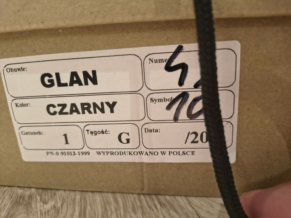 GLANY MESKIE rozmiar 43