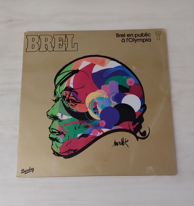 Jacques BREL ao vivo no Olympia vinil 33' ed francesa  raridade