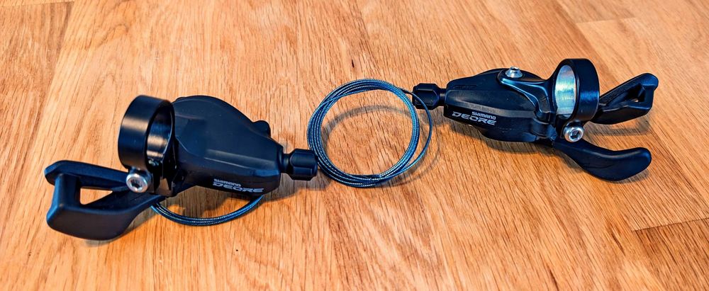 Shimano DEORE SL-M5100+SL-M4100 I-Spec EV 2x10