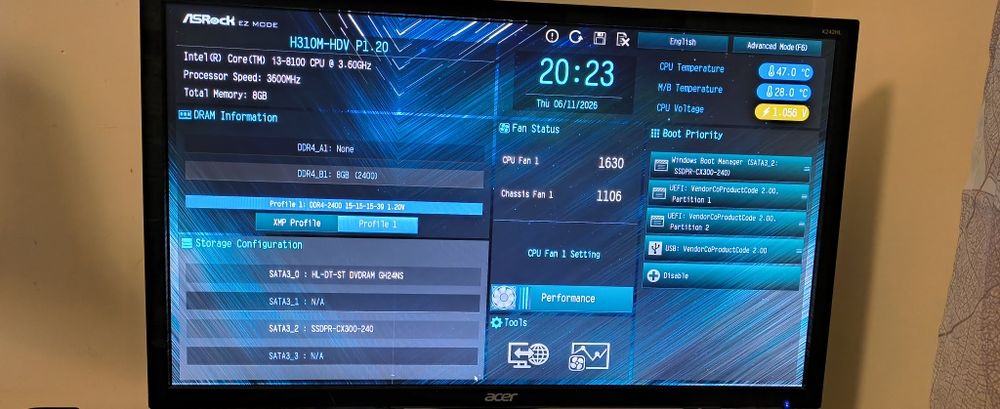 Komputer stacjonarny  PC  procesor I3