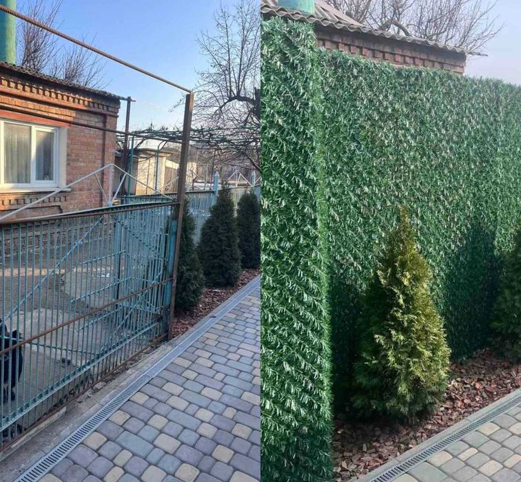 Забор Сітка, Паркан зелений, Огорожа.