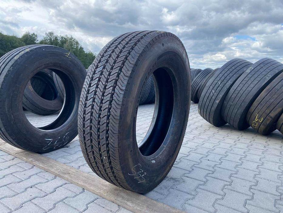 Opona używana ciężarowa 275/70R22.5 CONTINENTAL HA3 + URBAN SCANDINAVIA Przód 19mm