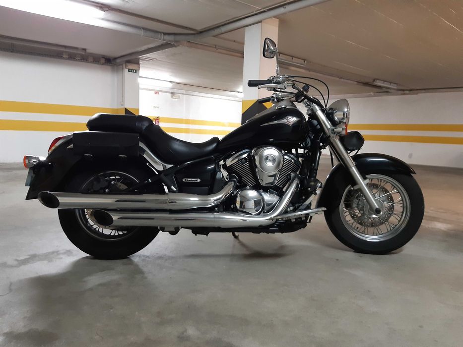 Vendo mota KAWASAKI VN900 Vulcan Classic de 2006 em excelente estado (só 12.000km)