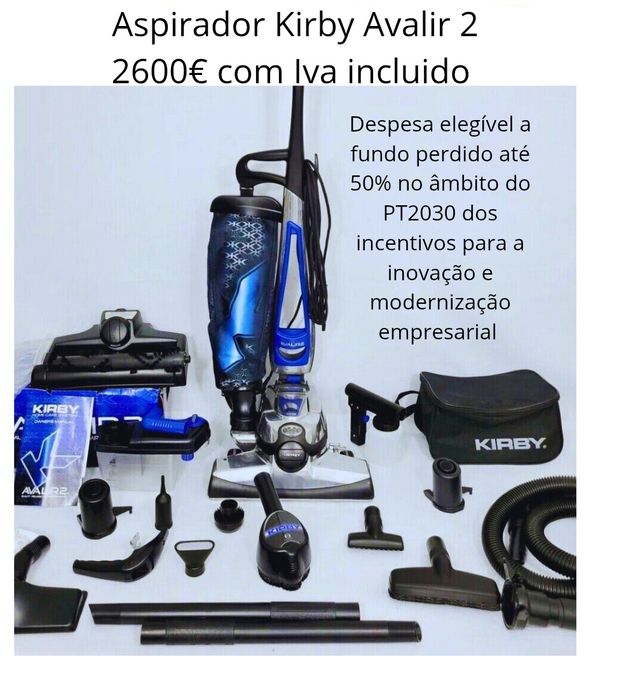 Aspirador Kirby Avalir 2 novo + acessórios