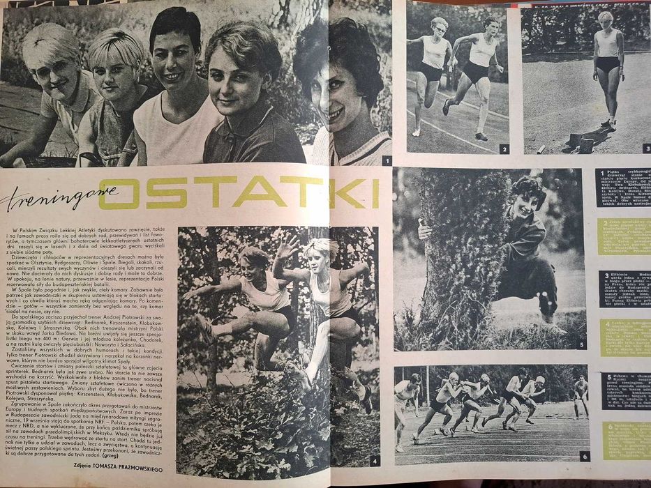 Tygodnik "Sportowiec" - rocznik 1966