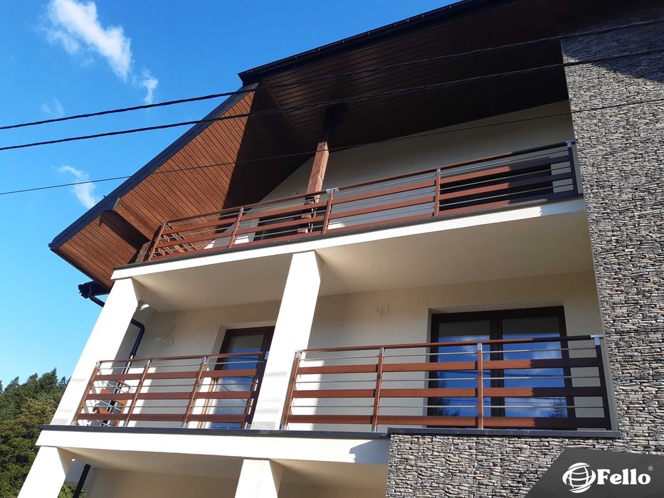 Balustrada balkonowa Fello Diverse aluminium balkon taras barierka ...