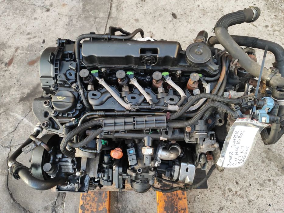 Silnik kompletny (jak w aucie) 2.0 HDI 163KM Euro 6 DW10FUC / AHP do Peugeot Boxer Citroen Jumper II Lift 15-19r