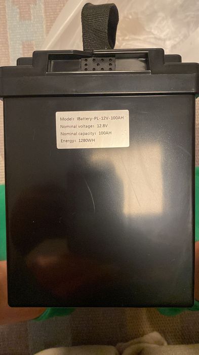 Аккумулятор LiFePo4 "PoWlanD”12V (100 Ah) В Наявності