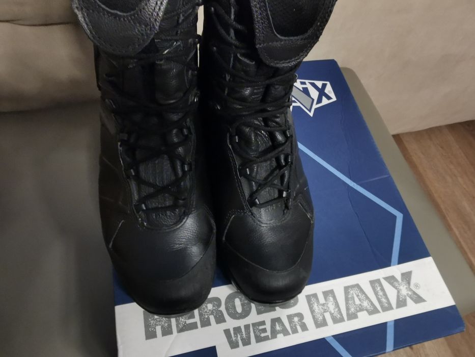 Botas de táticas combate black Haix GSX9 Rangers