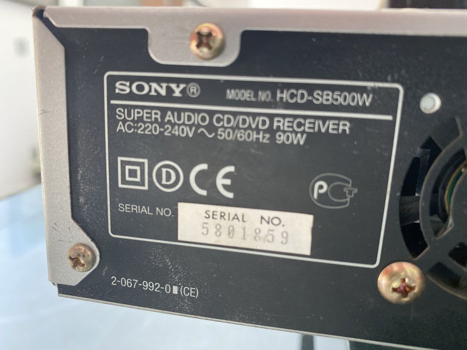 Sistema de som Sony