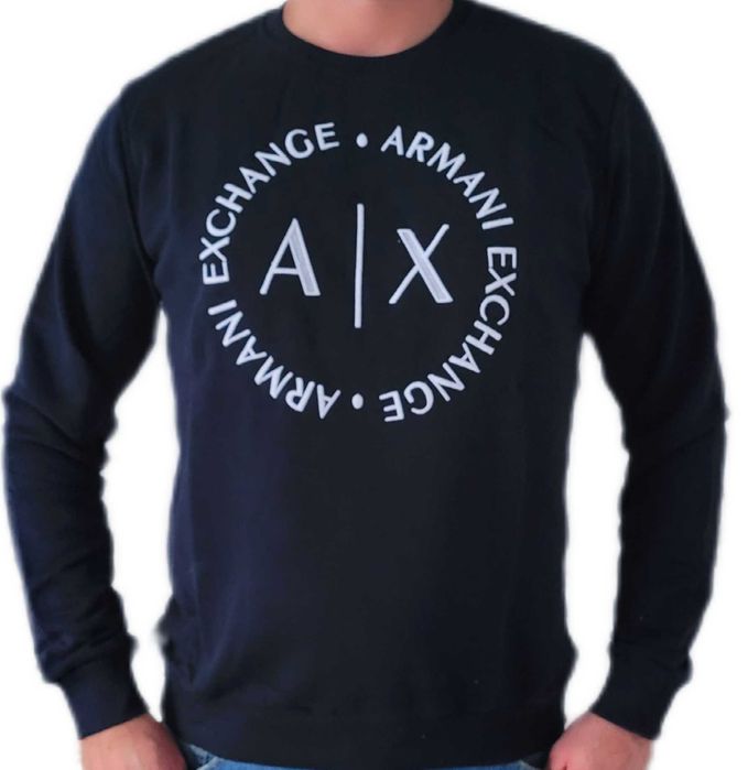 Bluza męska Armani roz.XXL granatowa Wyprzedaż