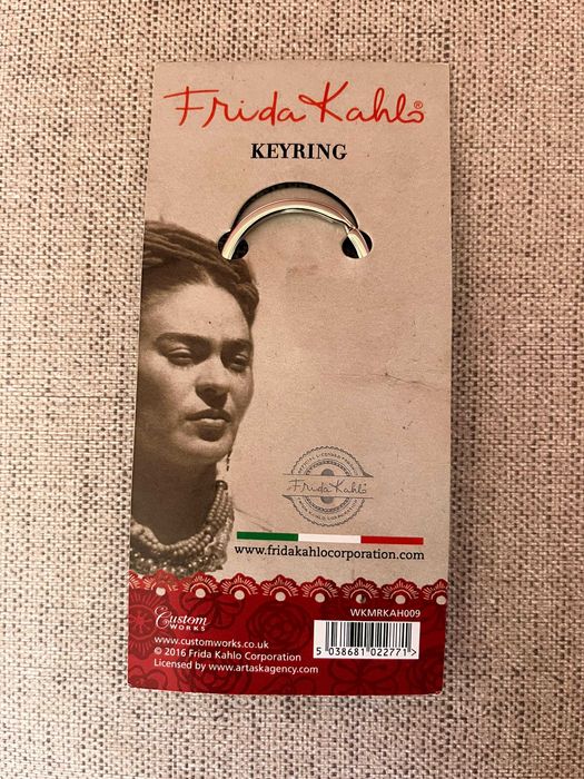 Porta-chaves Frida Kahlo | Caveira Dia de los Muertos
