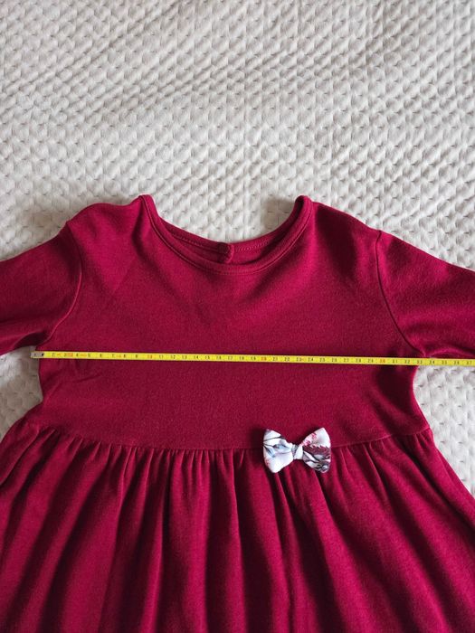 Sukienka z kokardą 122 cm.