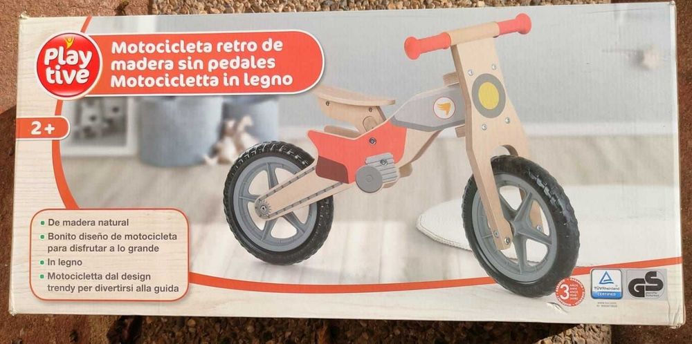 Bicicleta de Equilíbrio Playtive Semi-nova para desocupar espaço