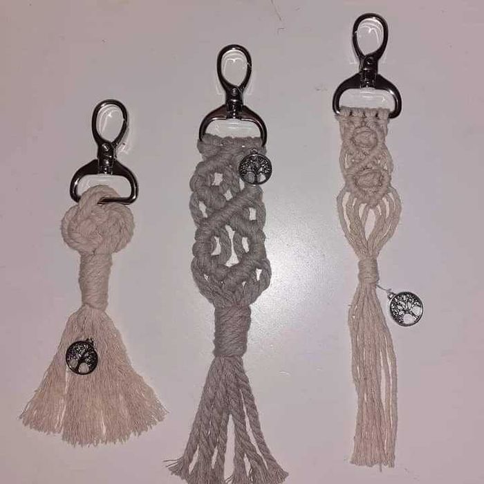 Peças em Macramé