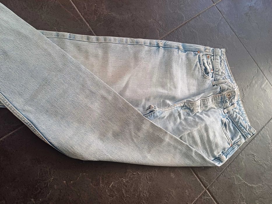 Calças de ganga mom fit "zara"