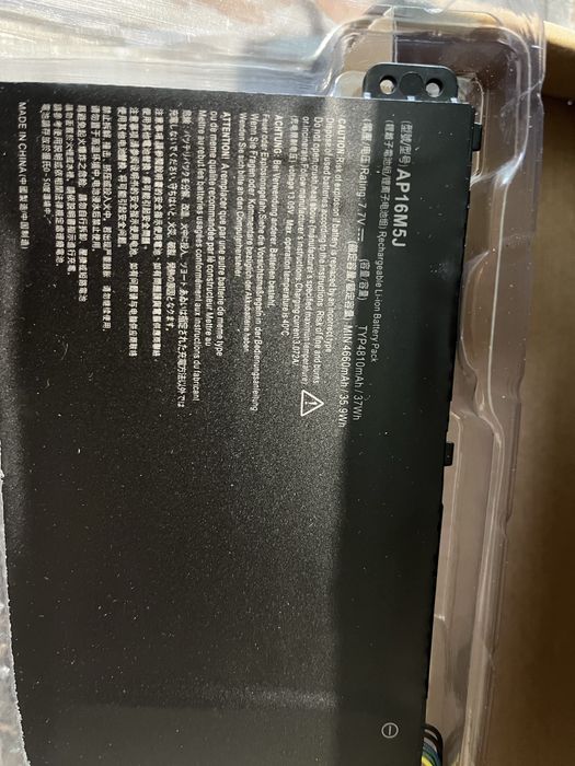 Оригінальна батарея до компютера Acer