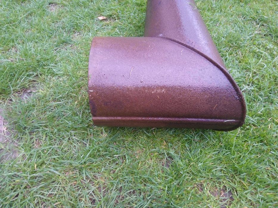 Kolano stałe spalinowe 90 stopni średnica fi 20cm rurowe rura do pieca
