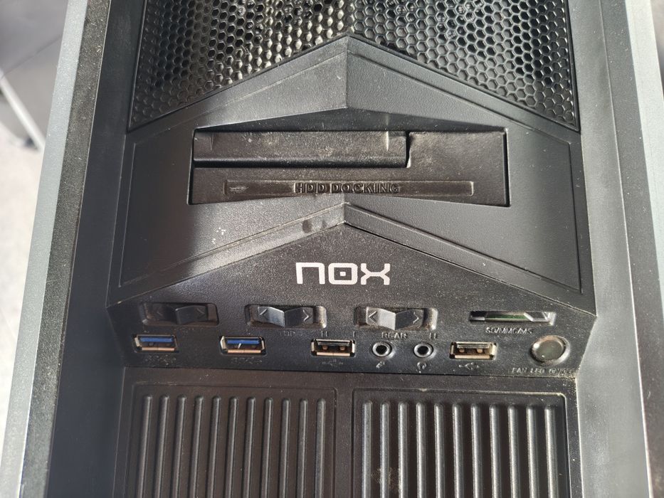 Caixa PC ATX Nox Coolbay TX (Com Dock HDD e 5 Ventoinhas)