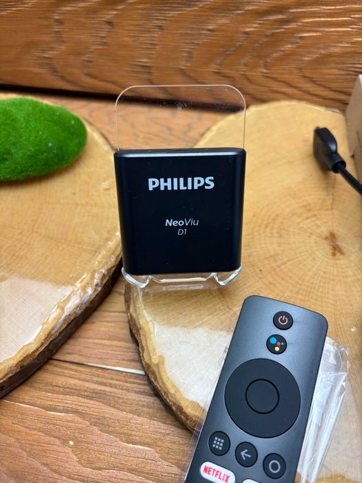 Philips NeoViu D1 Android TV 4K Dongle do projektorów i telewizorów Philips NeoPix 720 Ultra eoPix Ultra One+ NeoPix Ultra 2