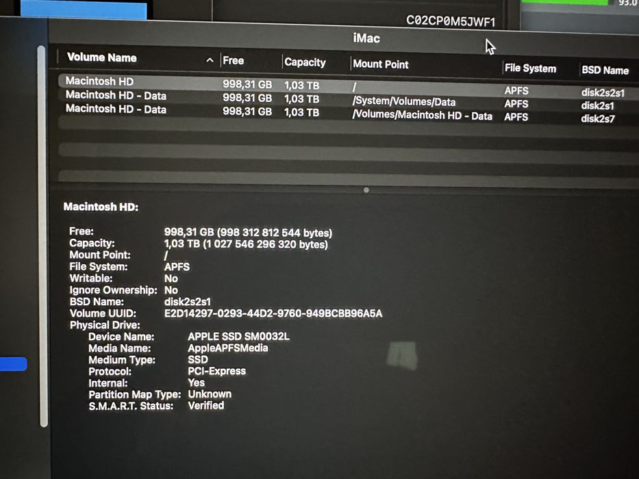 Apple iMac 2019 21 (працюють, бите скло, 2 штуки в наявності)