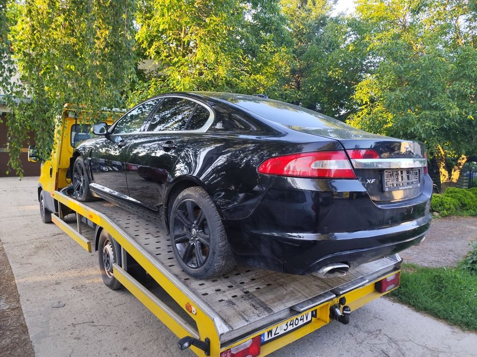 Jaguar xf x250 czarny Drzwi błotnik,lampa,klapa  części xf  W-wa