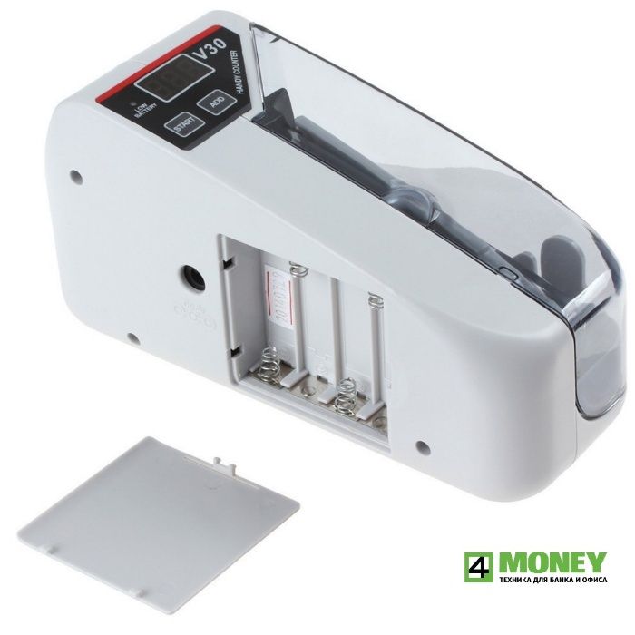 Счетчик ручной ПОРТАТИВНЫЙ Счетная Машинка банкнот, купюр BCASH V30-01