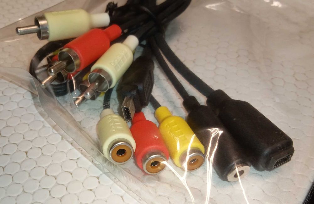 Cabos para GOPRO hero 3, "Combo Cable", genuinos, novos