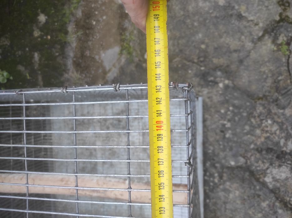 Gaiolas para criação de ring neck.