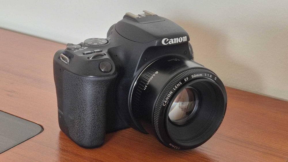 CANON EOS 200D + EF-S 18-55mm f/3.5-5.6 II  Opcja Obiektywy Sony Canon