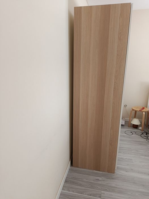 Roupeiros Ikea Branco com Carvalho