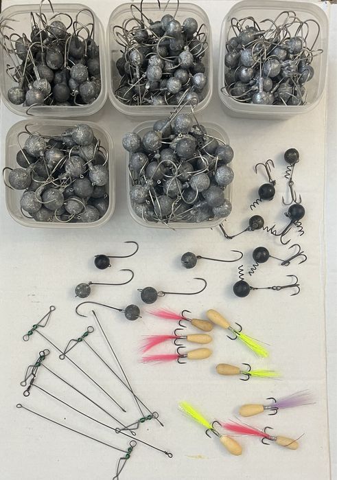 Зимний ящик , Термос ,джиг головки, спальник