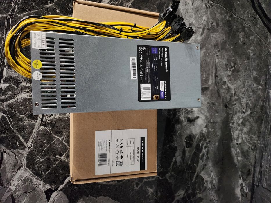 Zasilacz serwerowy Qoltec PCI-e smart 1600W