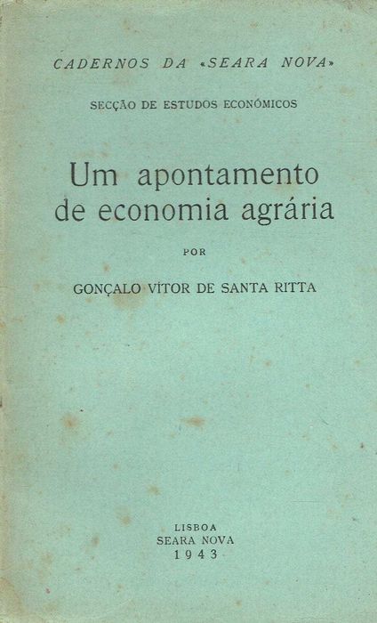 7595 - Colecção: Cadernos da Seara Nova