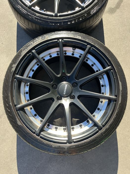 Jantes Monaco Tabac R18 ET40 Furação 5x112 Como Novas