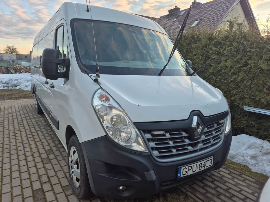 Renault MASTER  Renault Master 2,3dCI L4H2 bezwypadko brygadówka 7-osobowy Faktura Vat