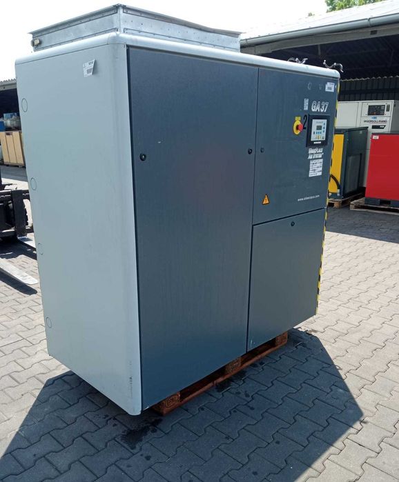 Sprężarka śrubowa,kompresor Atlas Copco GA37,37KW,s014585