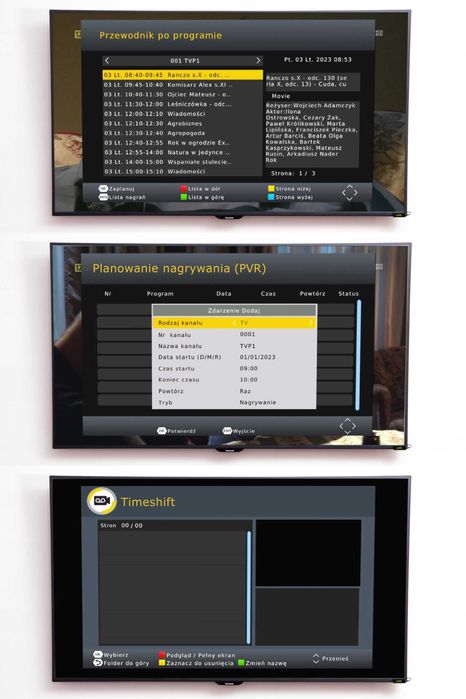 Dekoder DVB-T2 TV Naziemnej H.265 HEVC Nowy Wysyłka w cenie i inne