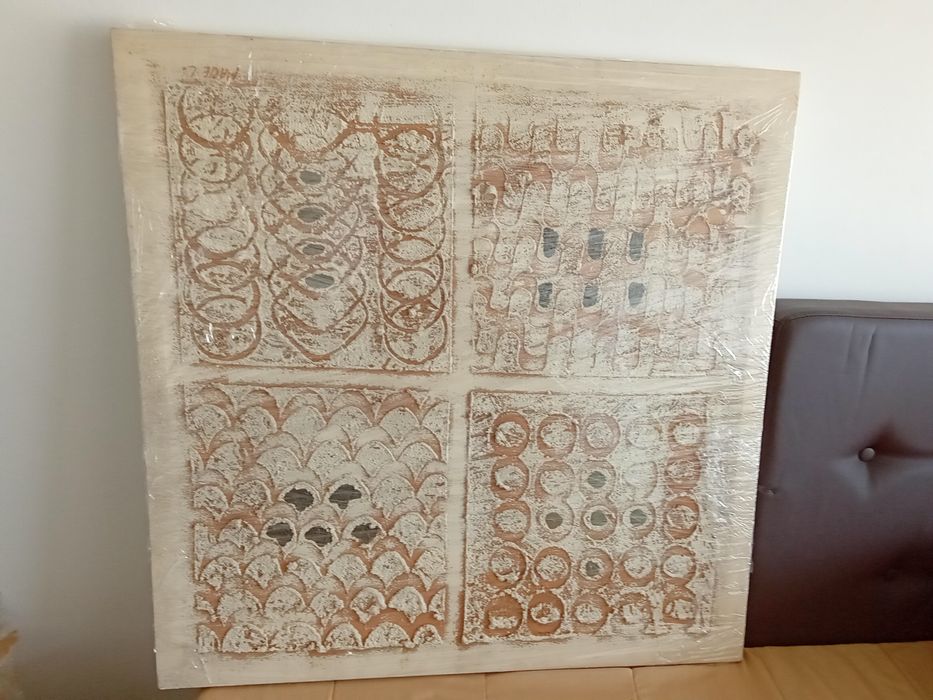 Quadro em relevo