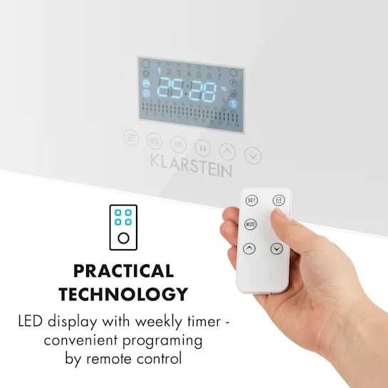 Grzejnik ir podczerwień Szklany Mega oszczędny 
Hot Spot Cry