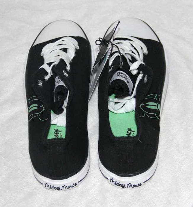 mickey mouse myszka miki czarne trampki 40 sneakersy białe pinko gcds