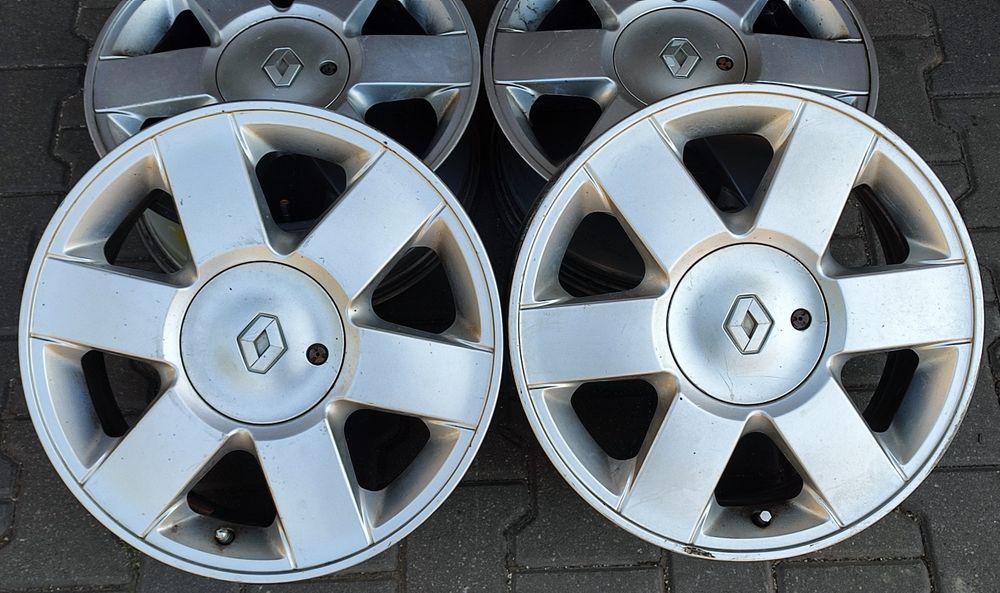 16" 6.5J 4x100 Orginalne felgi aluminiowe Renault Megane ll, Scenic ll